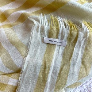 Burberry lightweight scarf